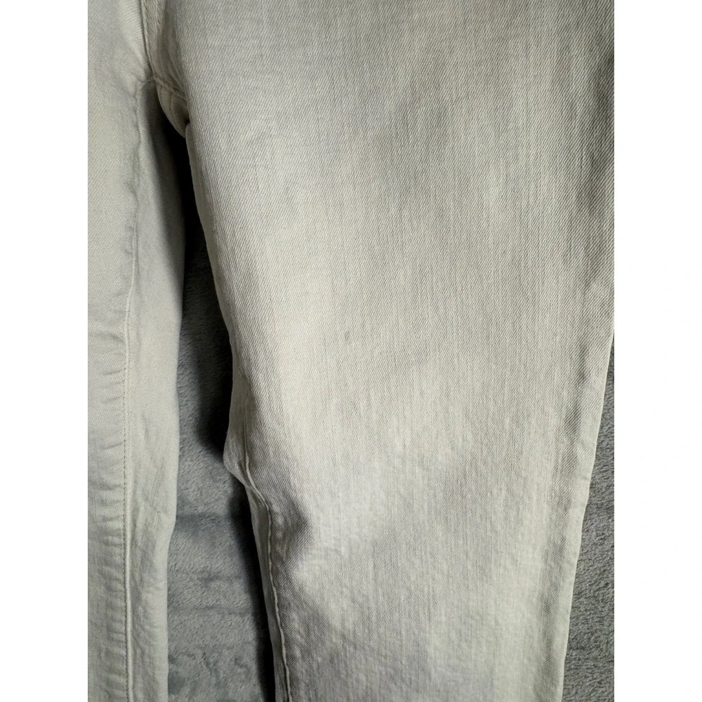 Madewell High Rise‎ 90's Straight Leg Jeans Off White Cream Denim Pants 23